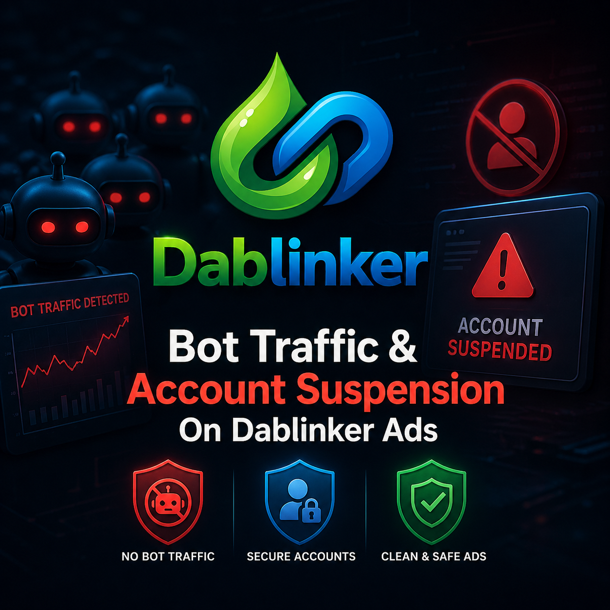 Why My Dablinker Ads Account Was Suspended ?